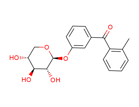 (2-METHYLPHENYL)(3-(SS-D-XYLOPYRANOSYLOXY)PHENYL)METHANONE