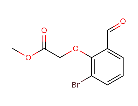 6-Brom-2-formyl-phenoxyessigsaeure-methylester