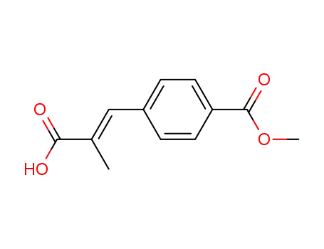 벤조산, 4-[(1E) -2- 카르복시 -1- 프로 페닐]-, 1- 메틸 에스테르 (9Cl)