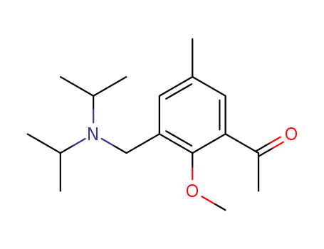 Ethanone,
1-[3-[[bis(1-methylethyl)amino]methyl]-2-methoxy-5-methylphenyl]-