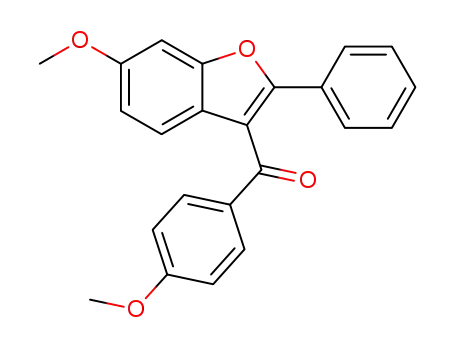<6-methoxy-2-phenyl-1-benzofuran-3-yl>(4-methoxyphenyl)methanone