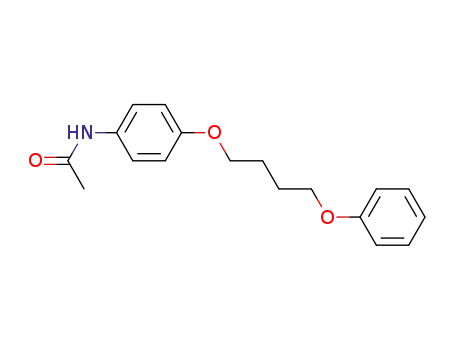 Molecular Structure of 35965-99-2 (N-[4-(4-phenoxybutoxy)phenyl]acetamide)