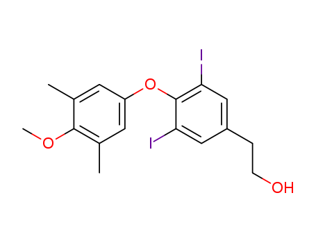 Benzeneethanol, 3,5-diiodo-4-(4-methoxy-3,5-dimethylphenoxy)-