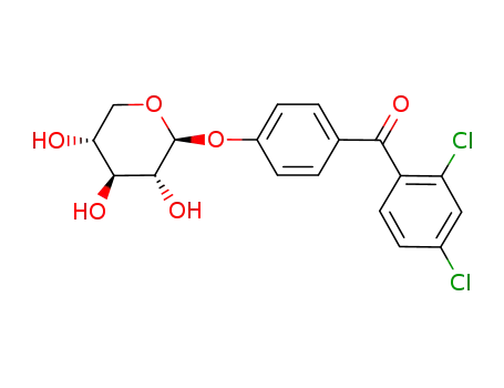 (2,4-디클로로페닐)(4-(베타-D-자일로피라노실옥시)페닐)메탄온 반수화물