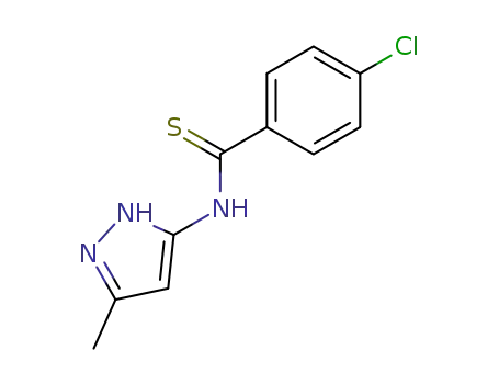 N-(3-methylpyrazol-5-yl)-4-chlorothiobenzamide