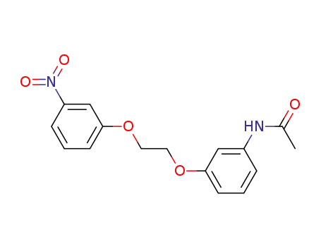 N-[3-[2-(3-nitrophenoxy)ethoxy]phenyl]acetamide