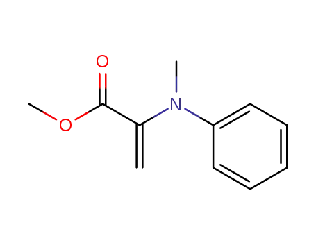 methyl 2-(N-methylanilino)propenoate