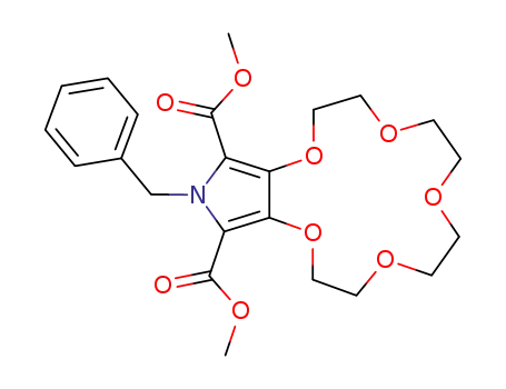 2-Benzyl-5,6,8,9,11,12,14,15-octahydro-2H-4,7,10,13,16-pentaoxa-2-aza-cyclopentacyclopentadecene-1,3-dicarboxylic acid dimethyl ester