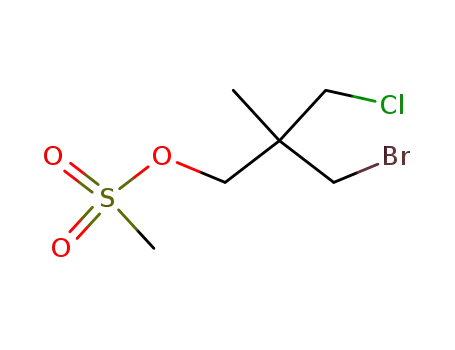 2-(Brommethyl)-2-(chlormethyl)-1-(methylsulfonyloxy)propan