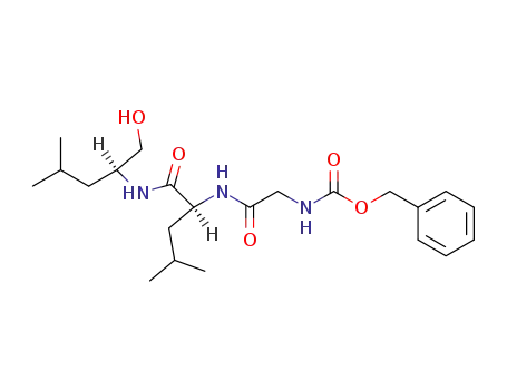 L-Leucinamide,
N-[(phenylmethoxy)carbonyl]glycyl-N-[1-(hydroxymethyl)-3-methylbutyl]-,
(S)-