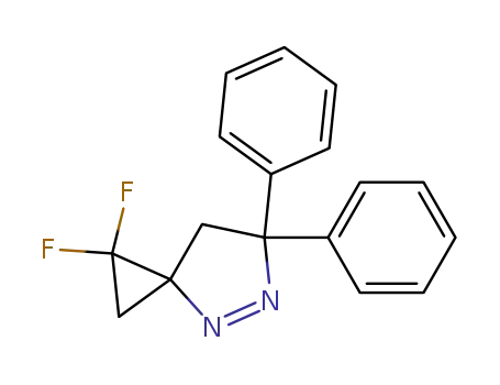 4,5-Diazaspiro[2.4]hept-4-ene, 1,1-difluoro-6,6-diphenyl-