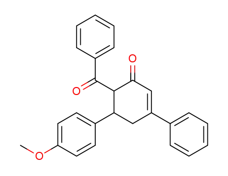 6-Benzoyl-5-(4-methoxy-phenyl)-3-phenyl-cyclohex-2-enone