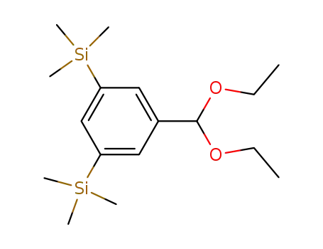 bis(ethoxy)-3,5-bis(trimethylsilyl)phenyl-methane