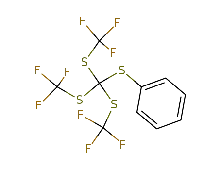 (Tris-trifluoromethylsulfanyl-methylsulfanyl)-benzene