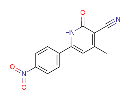 6-(p-nitrophenyl)-4-methyl-3-cyano-2-pyridone