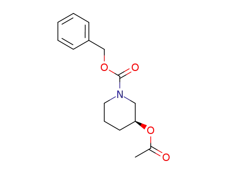(S)-3-acetoxy-1-(benzyloxycarbonyl)piperidine