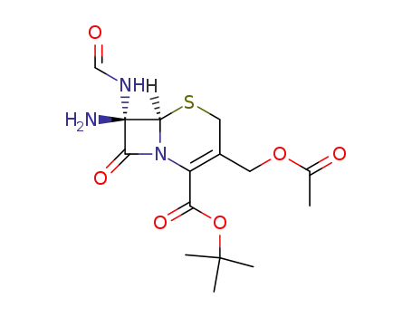 t-butyl 7β-amino-7α-formamidocephalosporanate