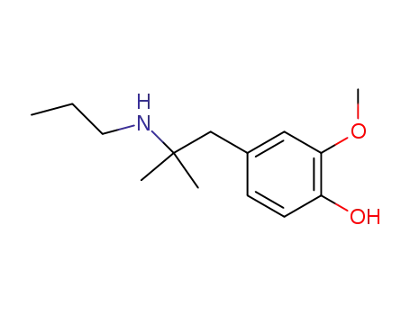 2-Methoxy-4-(2-methyl-2-propylamino-propyl)-phenol