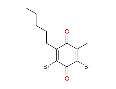 2,6-Dibromo-3-methyl-5-pentyl-[1,4]benzoquinone