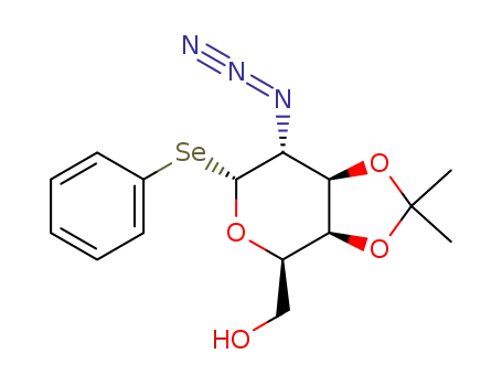phenyl 2-azido-2-deoxy-3,4-O-isopropylidene-1-seleno-α-D-galactopyranoside