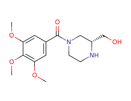 (R)-4-(3,4,5-trimethoxybenzoyl)piperazine-2-methanol