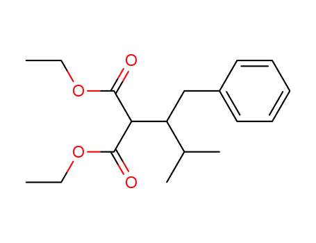 Molecular Structure of 121730-99-2 (ethyl 3-benzyl-2-carbethoxy-4-methylpentanoate)