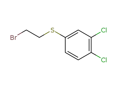 2-<3,4-Dichlor-phenylmercapto>-aethylbromid