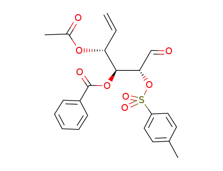 D-xylo-Hex-5-enose, 5,6-dideoxy-, 4-acetate 3-benzoate 2-(4-methylbenzenesulfonate)