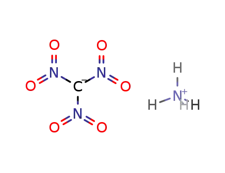 Molecular Structure of 19836-32-9 (trinitromethane; ammonium salt)