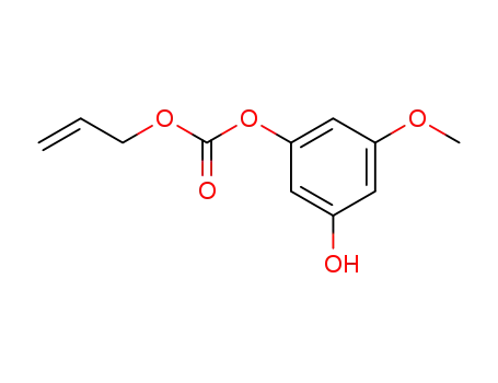 Carbonic acid, 3-hydroxy-5-methoxyphenyl 2-propenyl ester