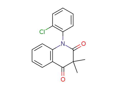 N-(2'-chlorophenyl)-1,2,3,4-tetrahydro-3,3-dimethyl-2,4-quinolinedione