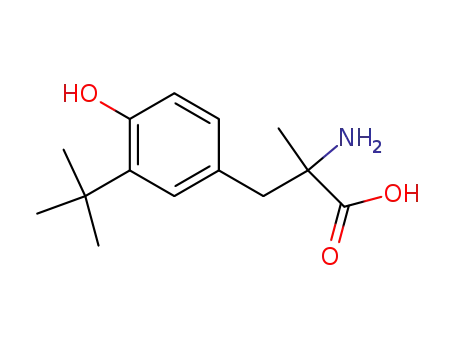 3-tert-ブチル-4-ヒドロキシ-α-メチル-α-アミノベンゼンプロピオン酸