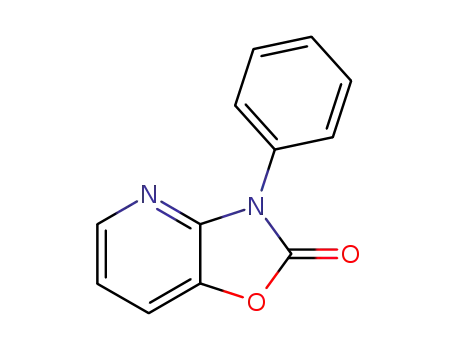 Molecular Structure of 54904-01-7 (Oxazolo[4,5-b]pyridin-2(3H)-one, 3-phenyl-)