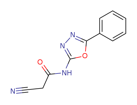 2-CYANO-N-(5-PHENYL-1,3,4-OXADIAZOL-2-YL)ACETAMIDE