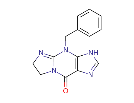 4-benzyl-1<sup>(3)</sup>,4,6,7-tetrahydro-imidazo[1,2-<i>a</i>]purin-9-one
