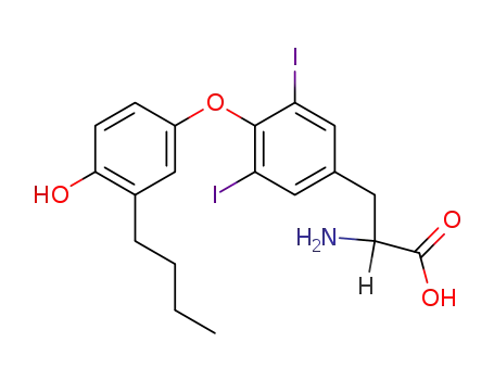 L-Tyrosine, O-(3-butyl-4-hydroxyphenyl)-3,5-diiodo-