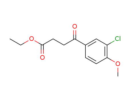 4-(3-chloro-4-methoxy-phenyl)-4-oxo-butyric acid ethyl ester