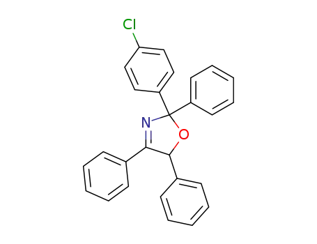 2-(p-chlorophenyl)-2,4,5-triphenyl-3-oxazoline