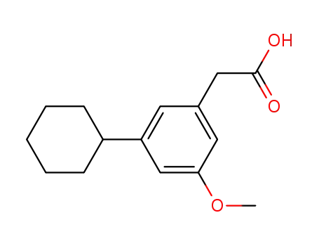 3-시클로헥실-5-메톡시페닐아세트산