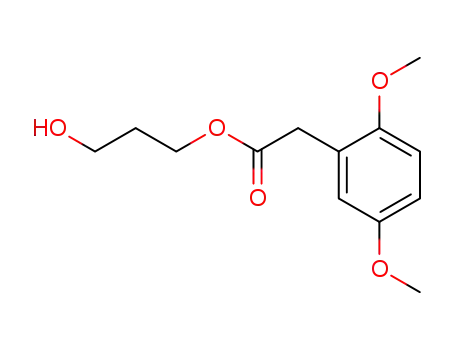 χ-hydroxypropyl 2,5-dimethoxyphenylacetate