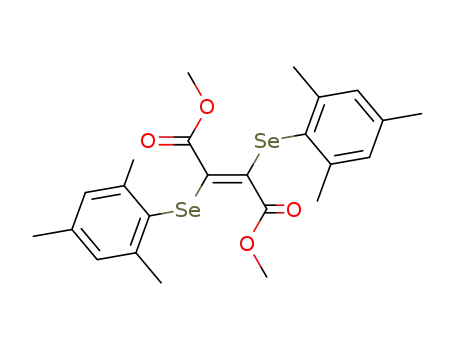 dimethyl (E)-2,3-bis(mesitylseleno)-2-butenodioate