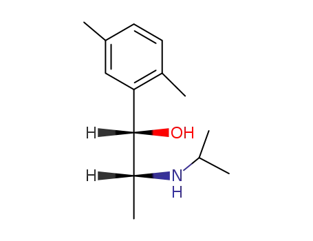Molecular Structure of 804432-42-6 (Benzenemethanol, 2,5-dimethyl-alpha-[1-[(1-methylethyl)amino]ethyl]- (9CI))