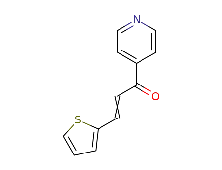 2-Propen-1-one, 1-(4-pyridinyl)-3-(2-thienyl)-