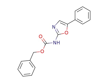 Molecular Structure of 13575-14-9 (benzyl 5-phenyl-2-oxazolecarbamate)