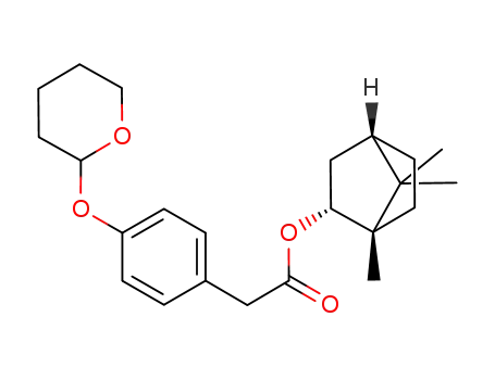 [4-(Tetrahydro-pyran-2-yloxy)-phenyl]-acetic acid (1S,2R,4S)-1,7,7-trimethyl-bicyclo[2.2.1]hept-2-yl ester