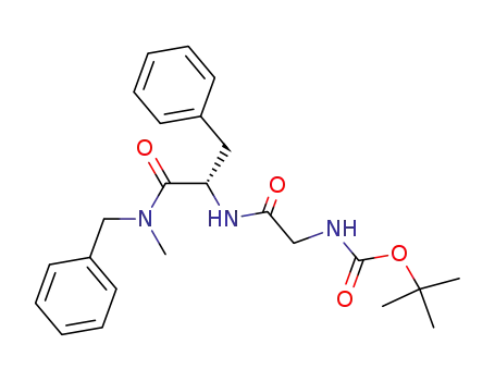 {[(S)-1-(Benzyl-methyl-carbamoyl)-2-phenyl-ethylcarbamoyl]-methyl}-carbamic acid tert-butyl ester