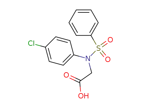 2-[4-클로로(페닐술포닐)아닐리노]아세트산