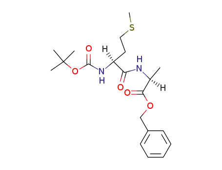 Molecular Structure of 171519-67-8 (Boc-Met-Ala-OBzl)