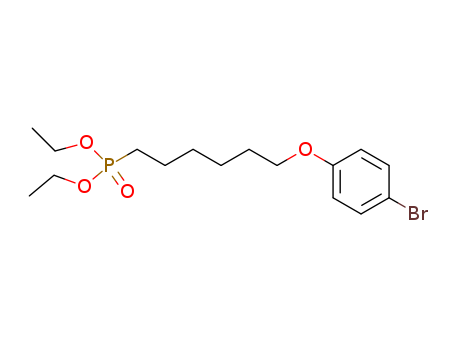 Phosphonic acid,[6-(4-bromophenoxy)hexyl]-, diethyl ester (9CI)