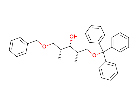 (2S,3S,4R)-1-benzyloxy-2,4-dimethyl-5-trityloxypentan-3-ol